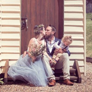 The West family on Paul and Alicia's on wedding day. From RCA Facebook page