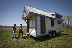 One of Hammerstone's tiny houses
