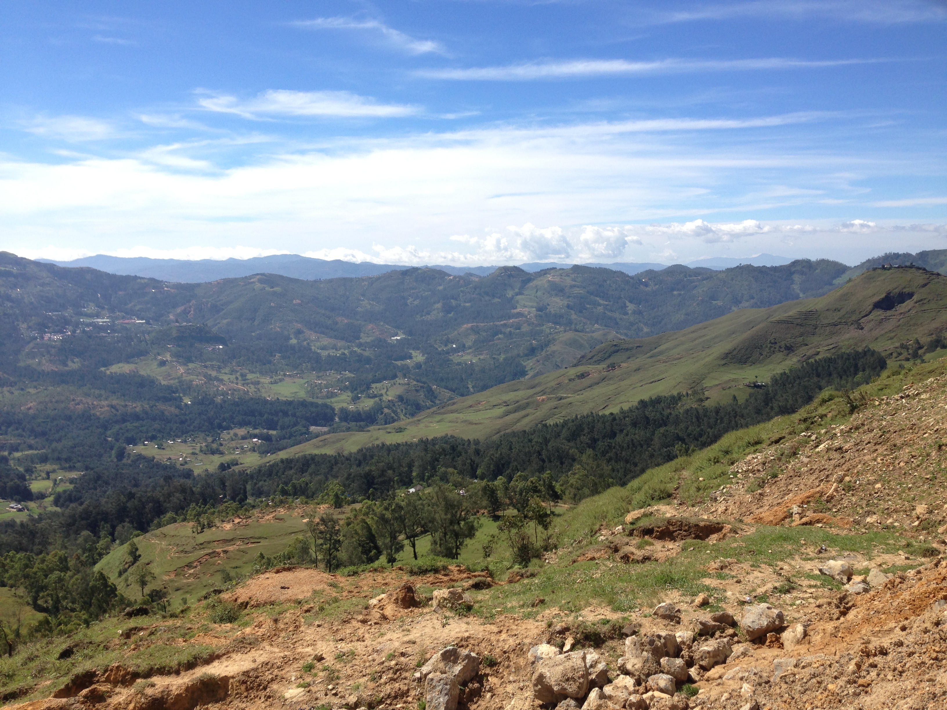 Could be the Bega Valley, the hills of Timor Leste