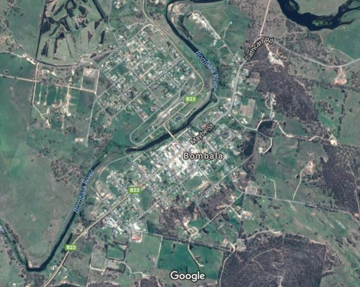 Bombala, on the southern Monaro. Photo: Google Maps