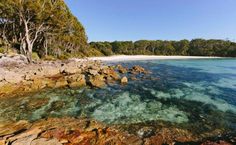 Unspoilt Jervis Bay. Photo: Visit NSW.