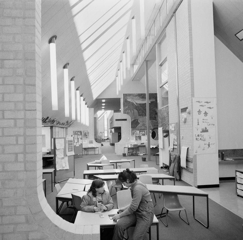 Giralang Primary school, designed by Enrico Taglietti. Photo: from the collection of the NAA.