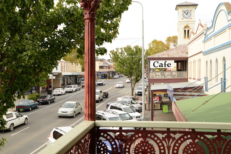 View of Yass main street