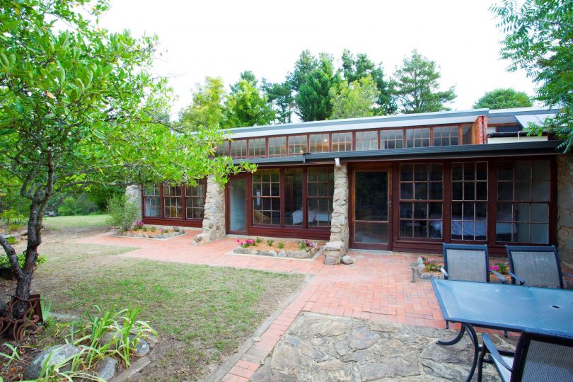 A sophisticated, earthy home in fertile Araluen Valley. Photo: Supplied