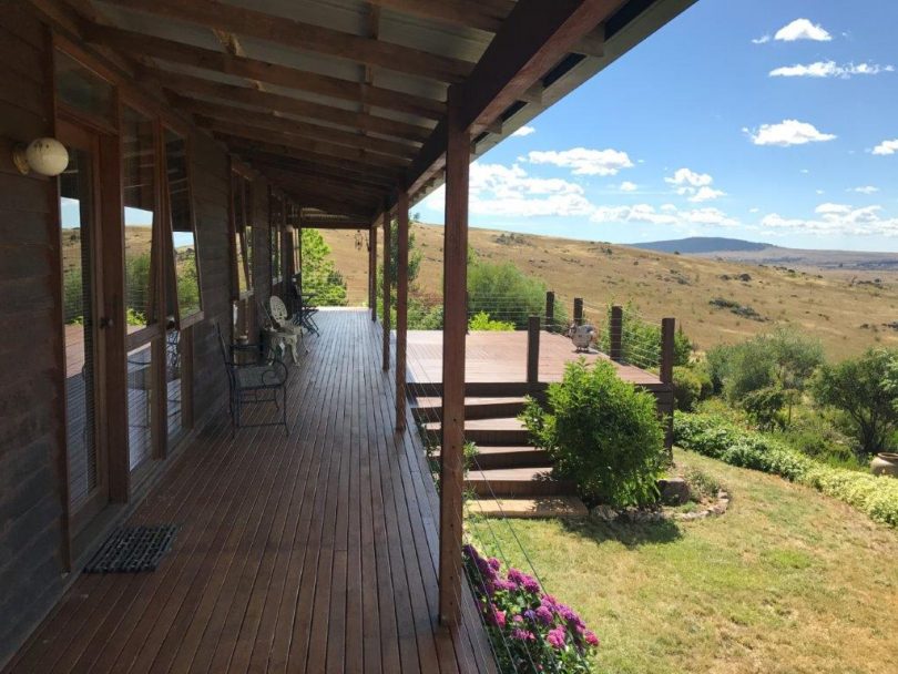 Wrap around verandahs, perfect from which to survey your world. Photo: supplied