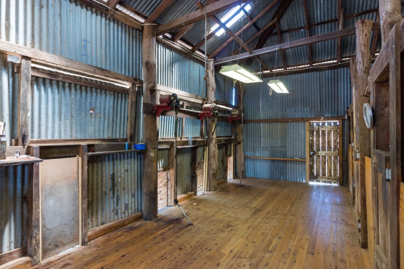 A three stand shearing shed, useful and attractive. Photo: Supplied