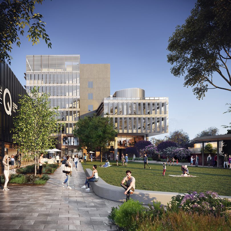 Artist's impression of Queanbeyan Civic and Cultural Precinct.