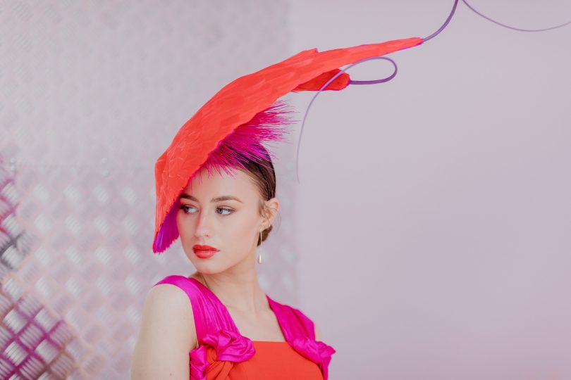The winning hat at the 2019 Melbourne Cup