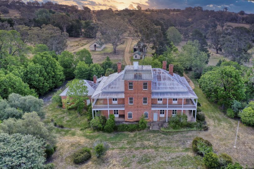 An imposing, unpretentious country manor on acres near Yass