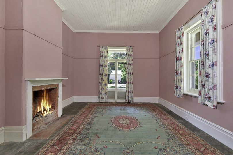 No less than fourteen fireplaces. Photo: Supplied