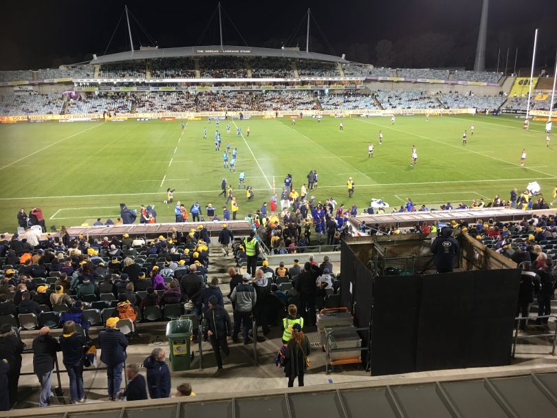Brumbies have faced a lot in the past and they are up against it again this season. Photo: Tim Gavel.