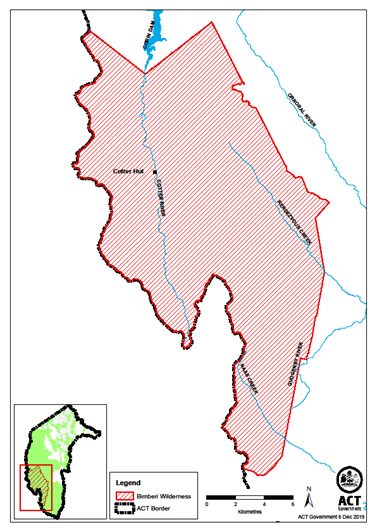 The Bimberi Wilderness area 