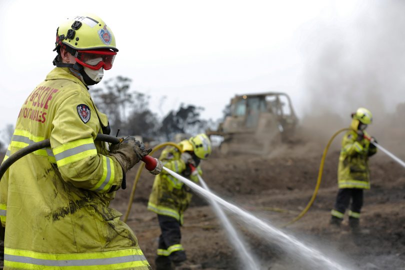 Firemen from Fire and Rescue New South Wales