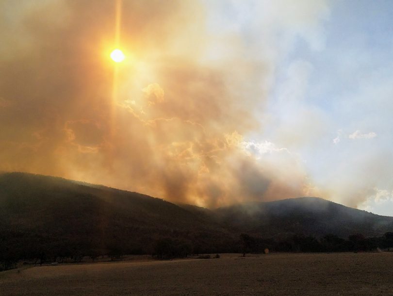 Orroral Valley fire