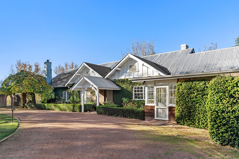 The historic Walgrove homestead.