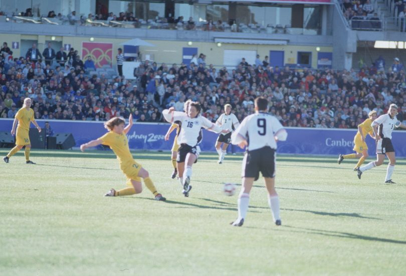 Women's Football, Australia v Germany, Sydney 2000 Olympic Games, 13 September, 2000