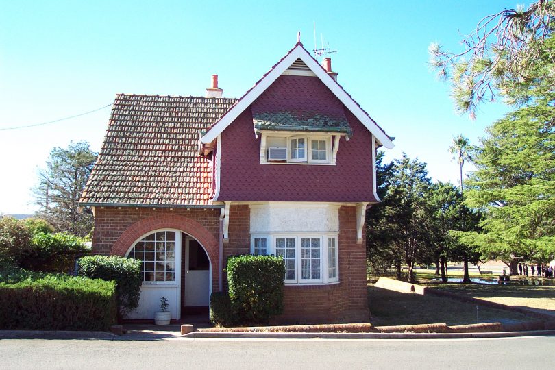 A vacant building on the Kenmore Gardens site.