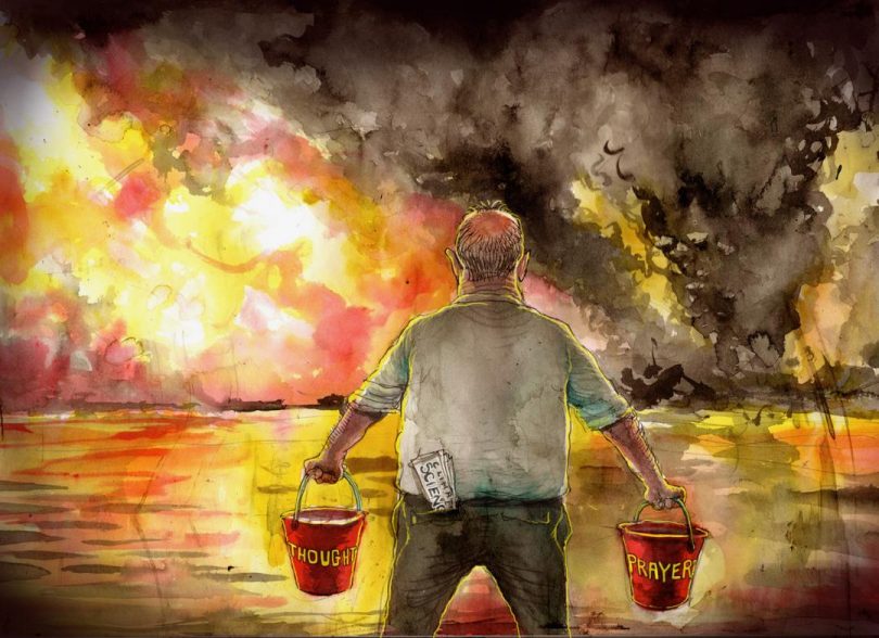 'Thoughts and Prayers' by David Rowe