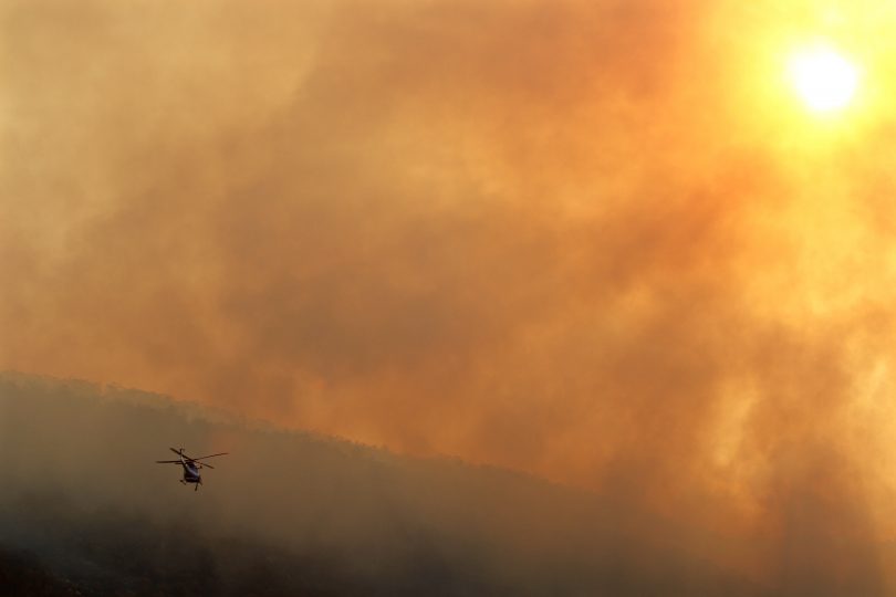 Orroral Valley fire 