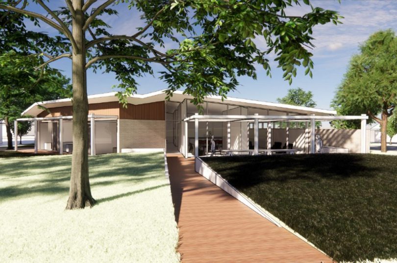 An artist's impression of a proposed respite care centre