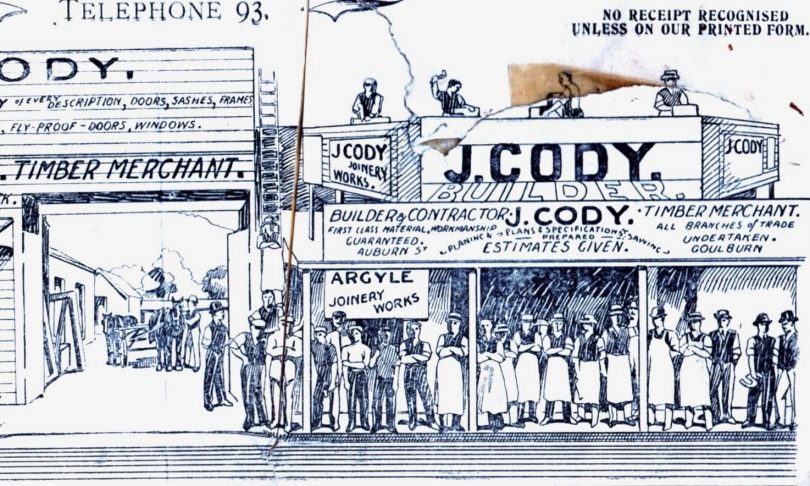 Illustration of J Cody store