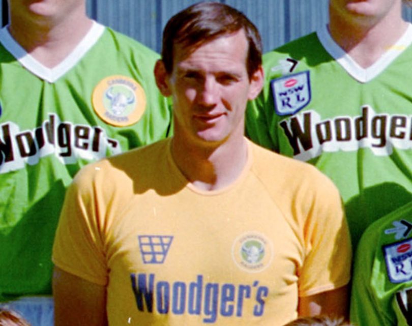 Wayne Bennet, co-coach of the Canberra Raiders in 1987. Photo: Raiders.