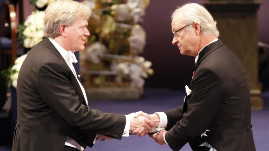 Professor Brian Schmidt receives the 2011 Nobel Prize for Physics