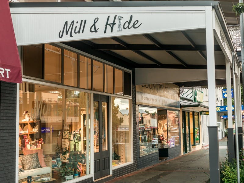 Mill and Hide storefront in Yass