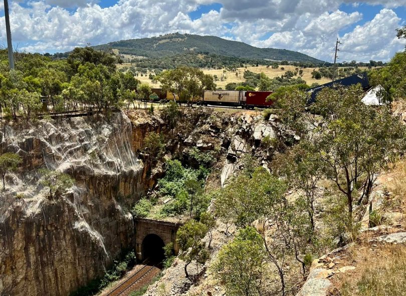 Train accident at Bethungra Spiral