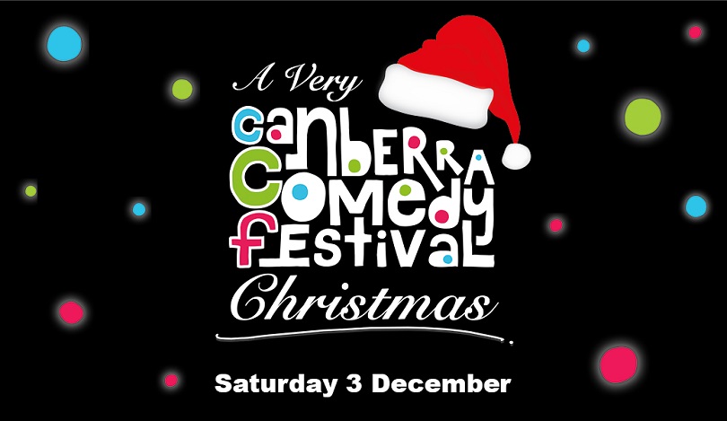 A Very Canberra Comedy Festival Christmas poster