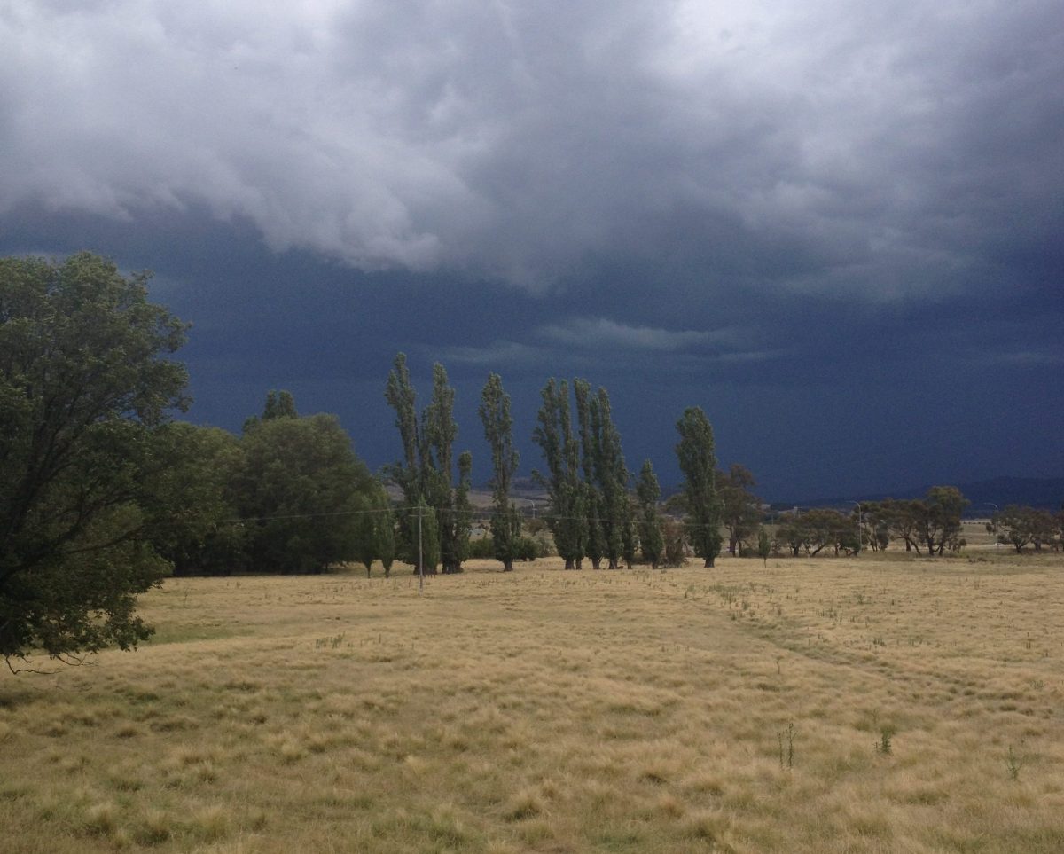 Storm clouds