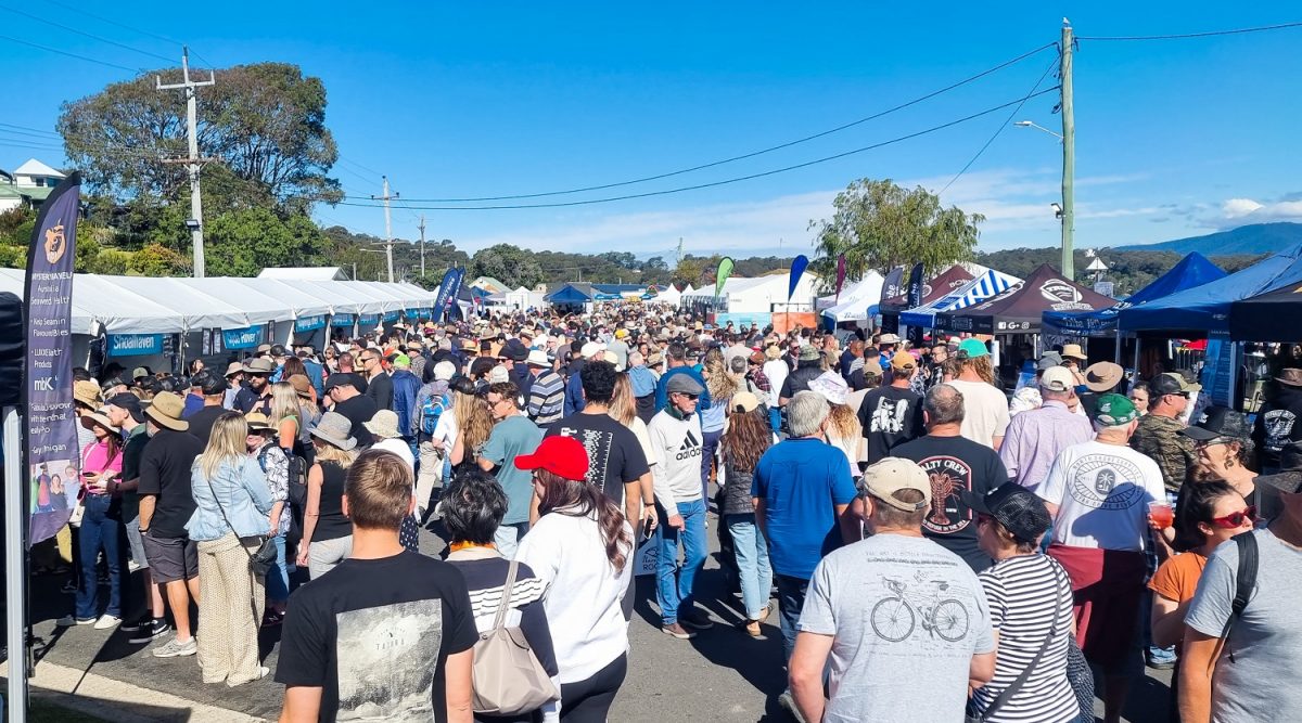 Oyster Festival crowd