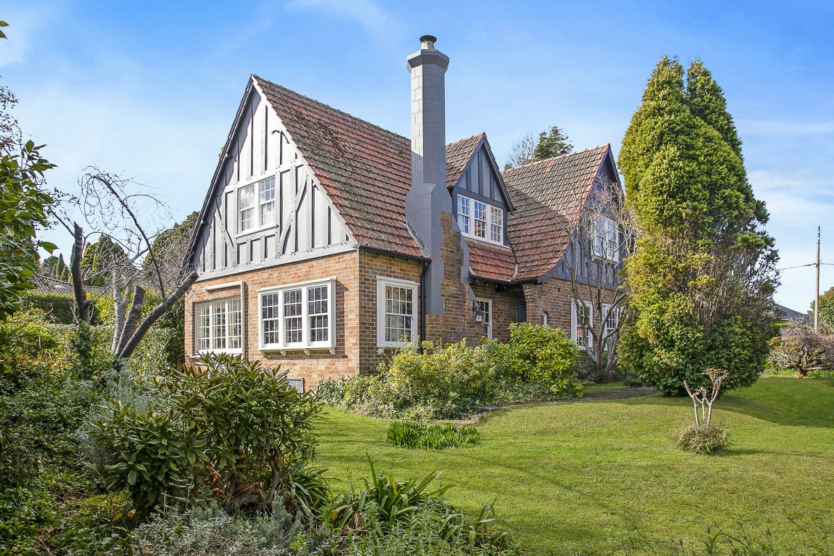 tudor style home