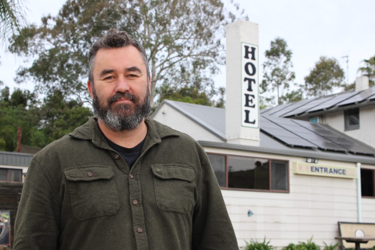 Steampacket Hotel owner Ben Johnston 