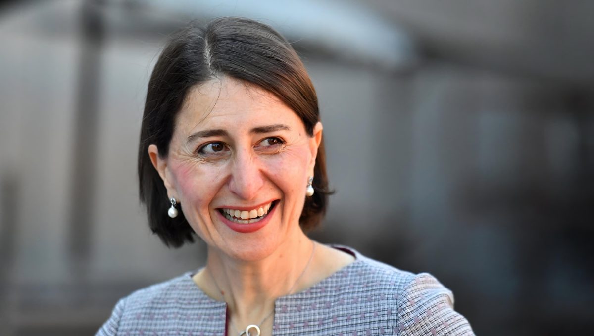 Gladys Berejiklian smiling 