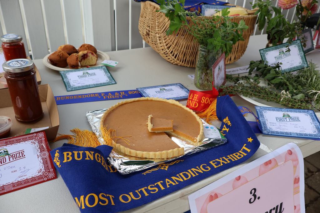 Pavilion exhibit at the Bungendore Show