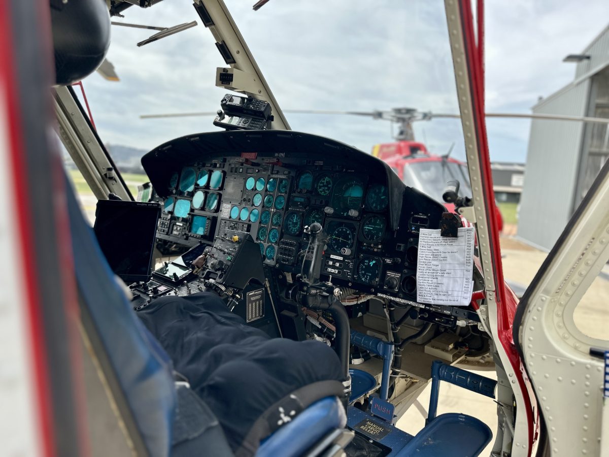 helicopter cockpit