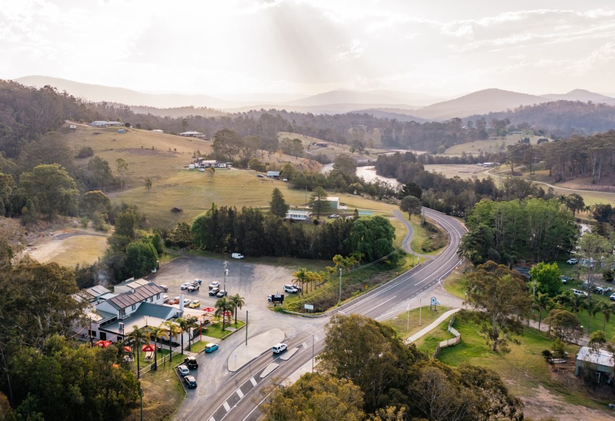 birds-eye view of Steampacket Hotel