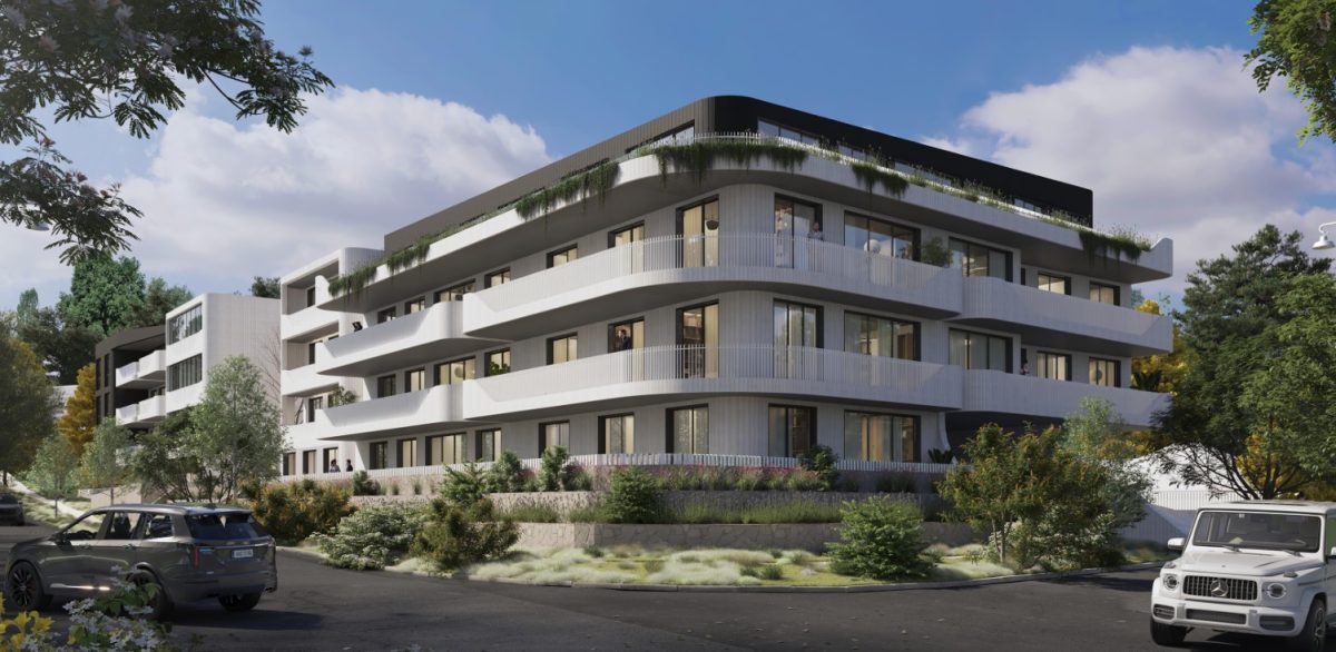 An artist's impression of the approved Batemans Bay apartment complex on Heradale Parade.