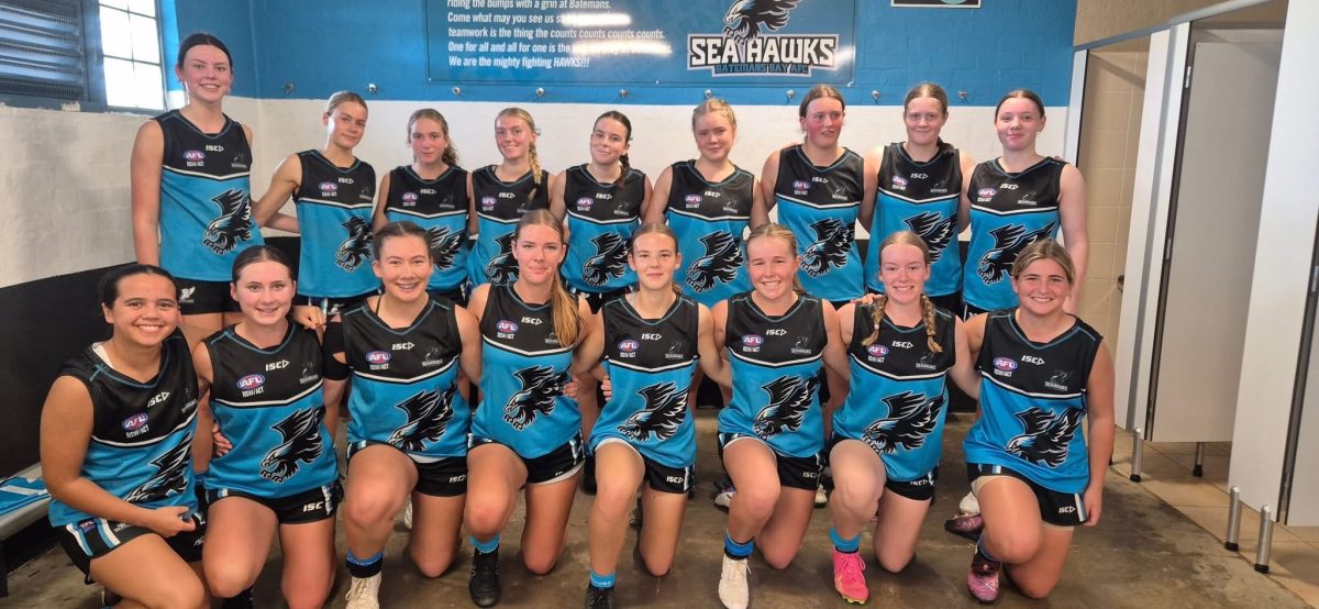 female sports team photo
