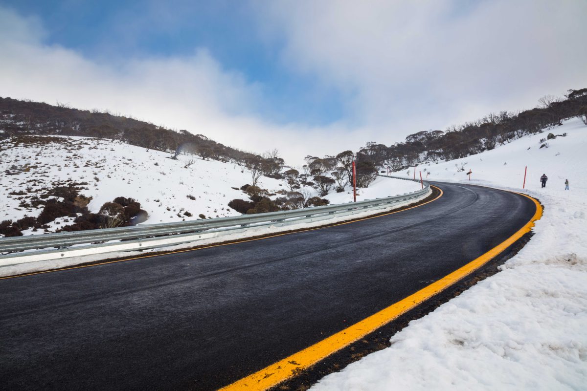 Snowy Mountains road