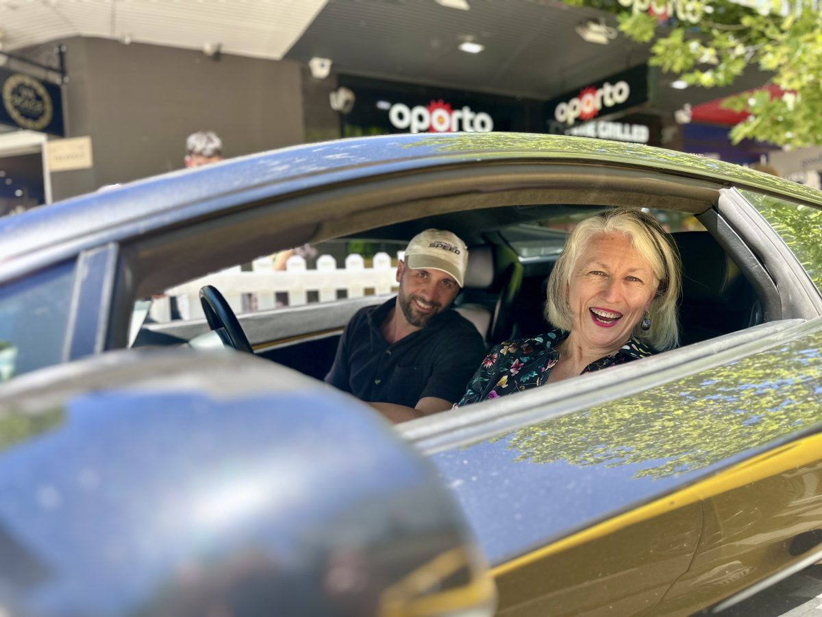 Genevieve Jacobs and Martin Tanti