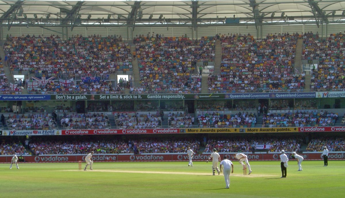Cricket at the Gabba