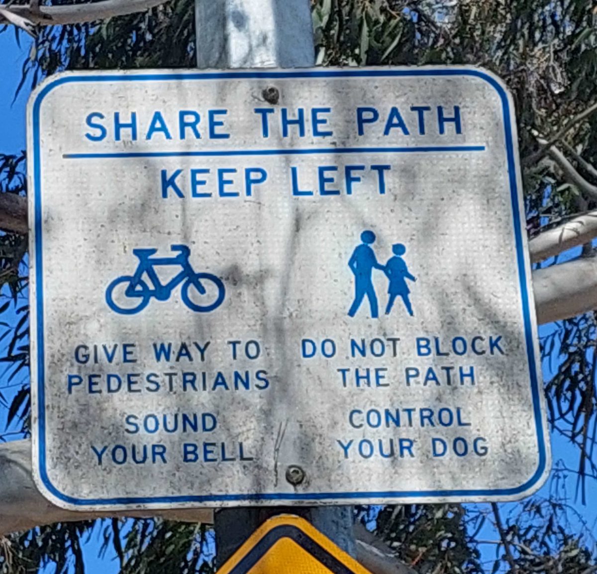 traffic calming sign