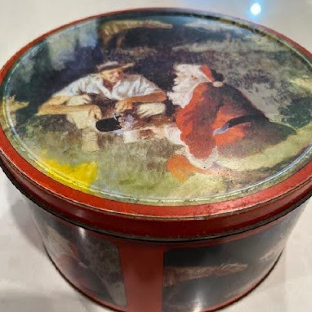 Arnott's biscuit tin lid