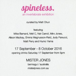 Spineless poster