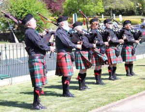 The Queanbeyan Pipe and Drum Band
