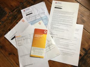 Letters warning the Solar Bonus Scheme is coming to an end