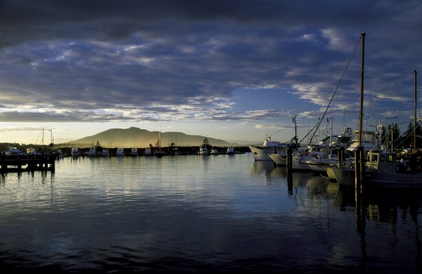 Bermagui Harbour with Gulaga looking on. Source: Sapphire Coast Tourism