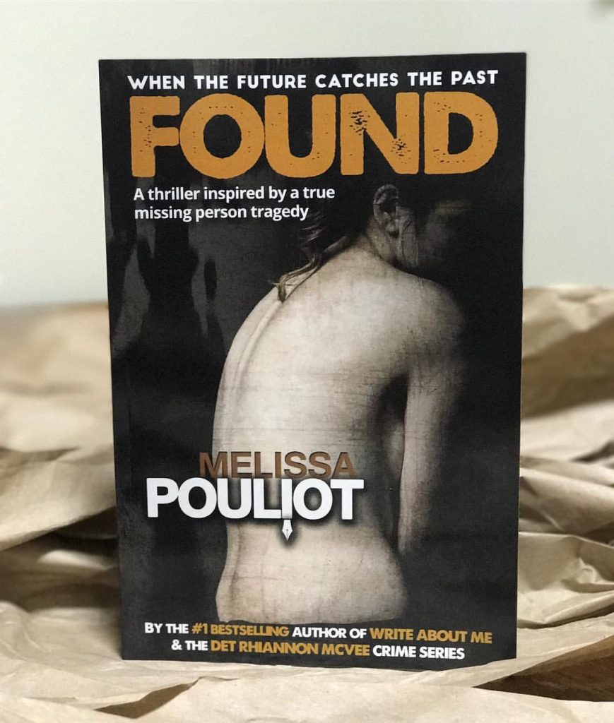 Melissa Pouloit's new novel 'Found' was launched in Canberra by the Australian Federal Police on July 27 2017
